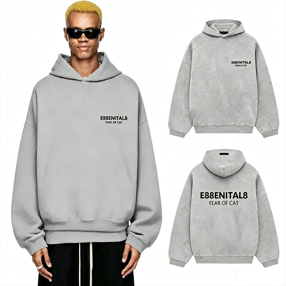 Essential hoodie men designer essentials tracksuit women sweatshirt loose fit Letter print daily fall soft hoodie pullovers men clothing Esentialss