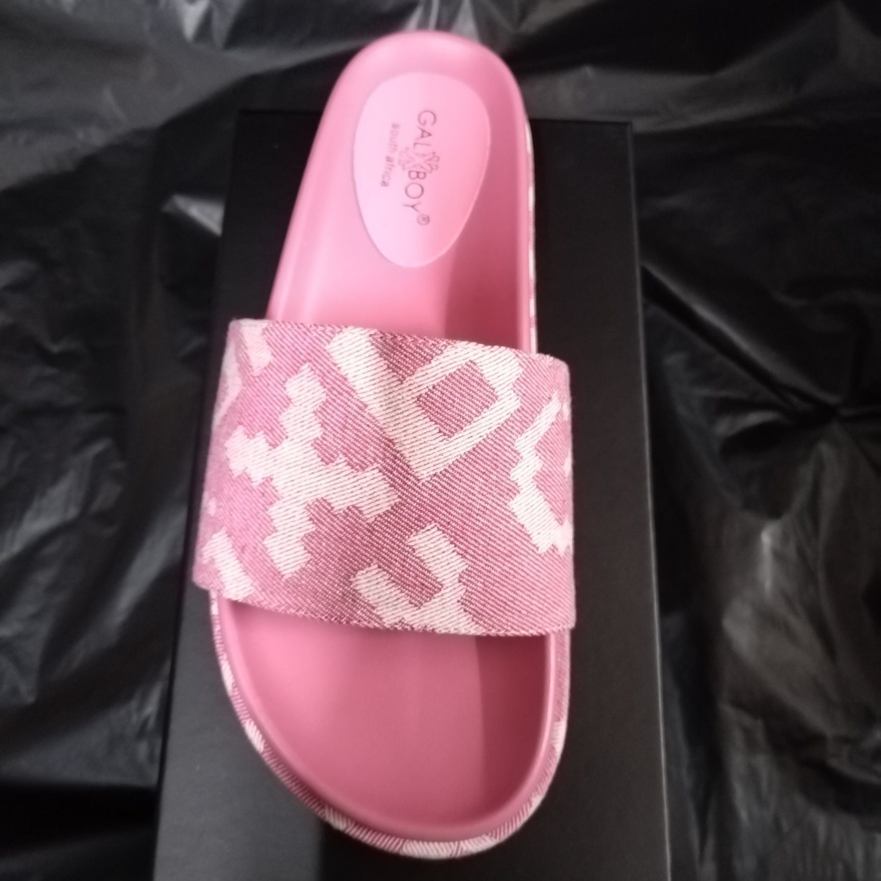Brand GALXBOY Jacquard Slippers Slide GXB Womens Fashion Platform Sandals 2026ss New 10a Summer Vacation Beach Canvas luxury Designer Home casual sh