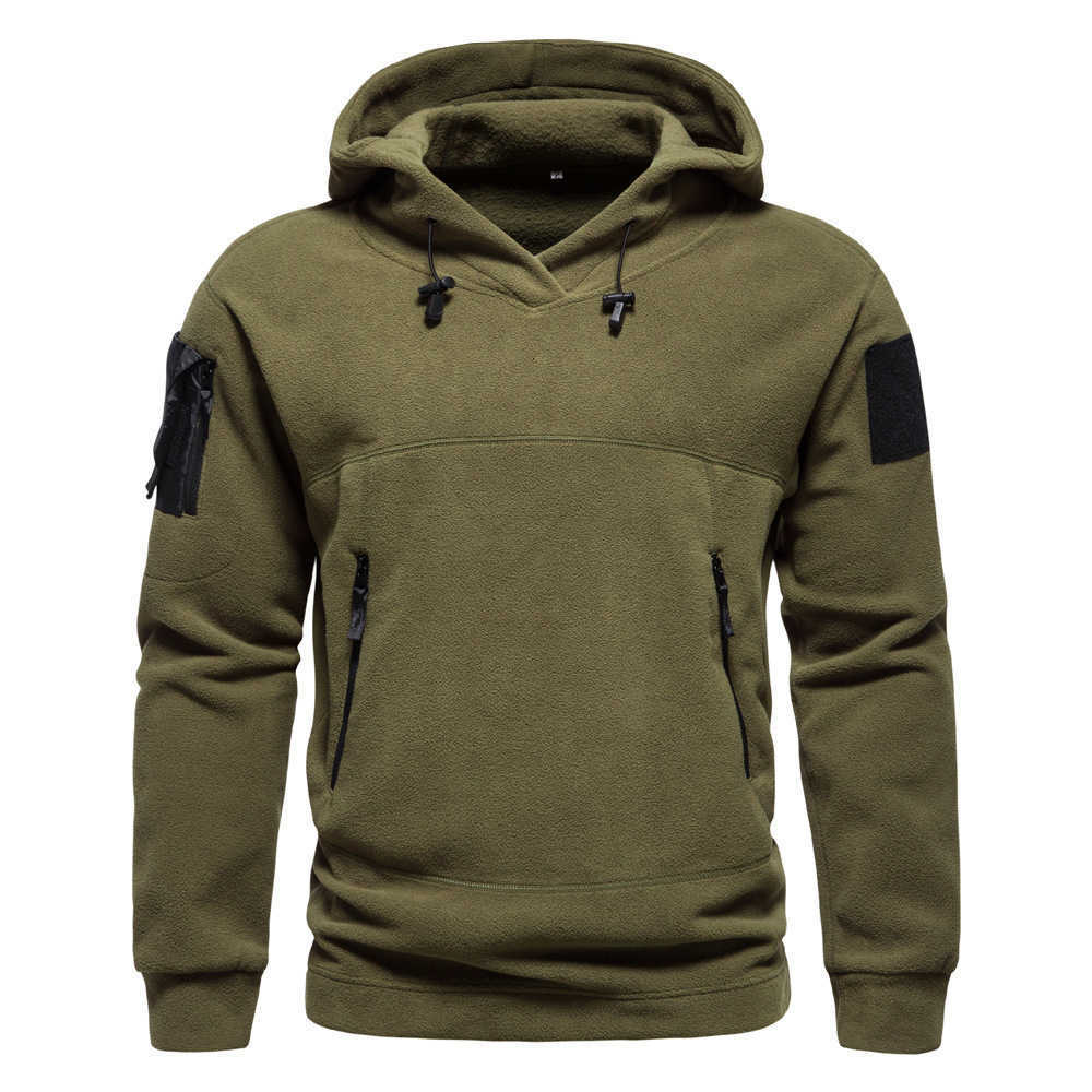 New Hoodies 2025 for Man Men's Tactical Outdoor Men's Hoodie Autumn Winter Thick Hooded Jacket Multifunctional Casual Sportswear D260915
