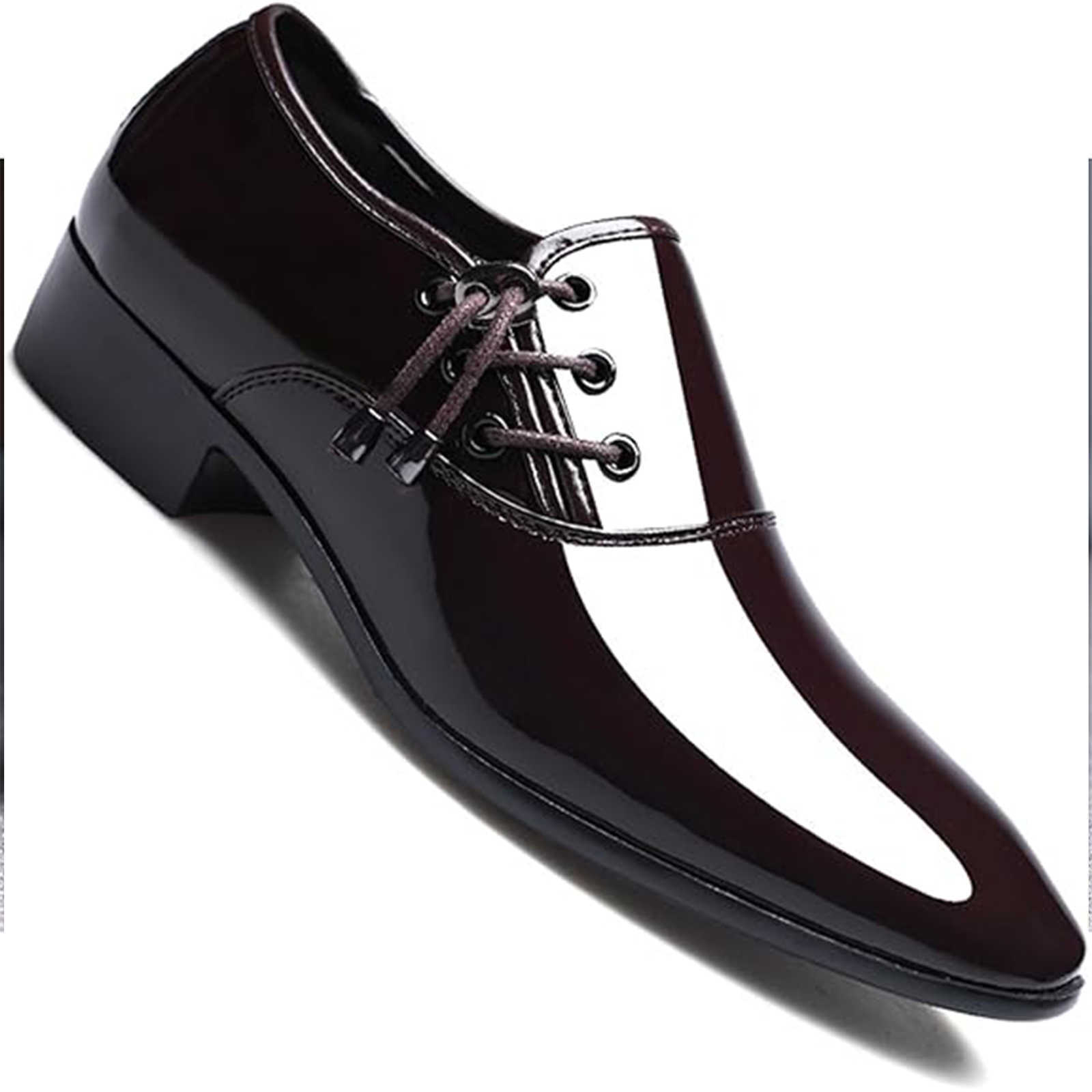 Loafer Shoes Slip on Mens OXford Dress Shoes for Men Patent Leather Modern Business Casual Driving Prom Party Wedding Comfortabl H260915