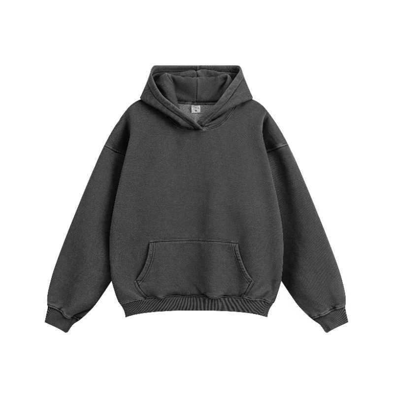 Cotton 600G Snow Hoodies Wash Female 2025 Color Pullovers Hip Hop Loose Pullovers Multicolor Comfortable Couple Top D260915
