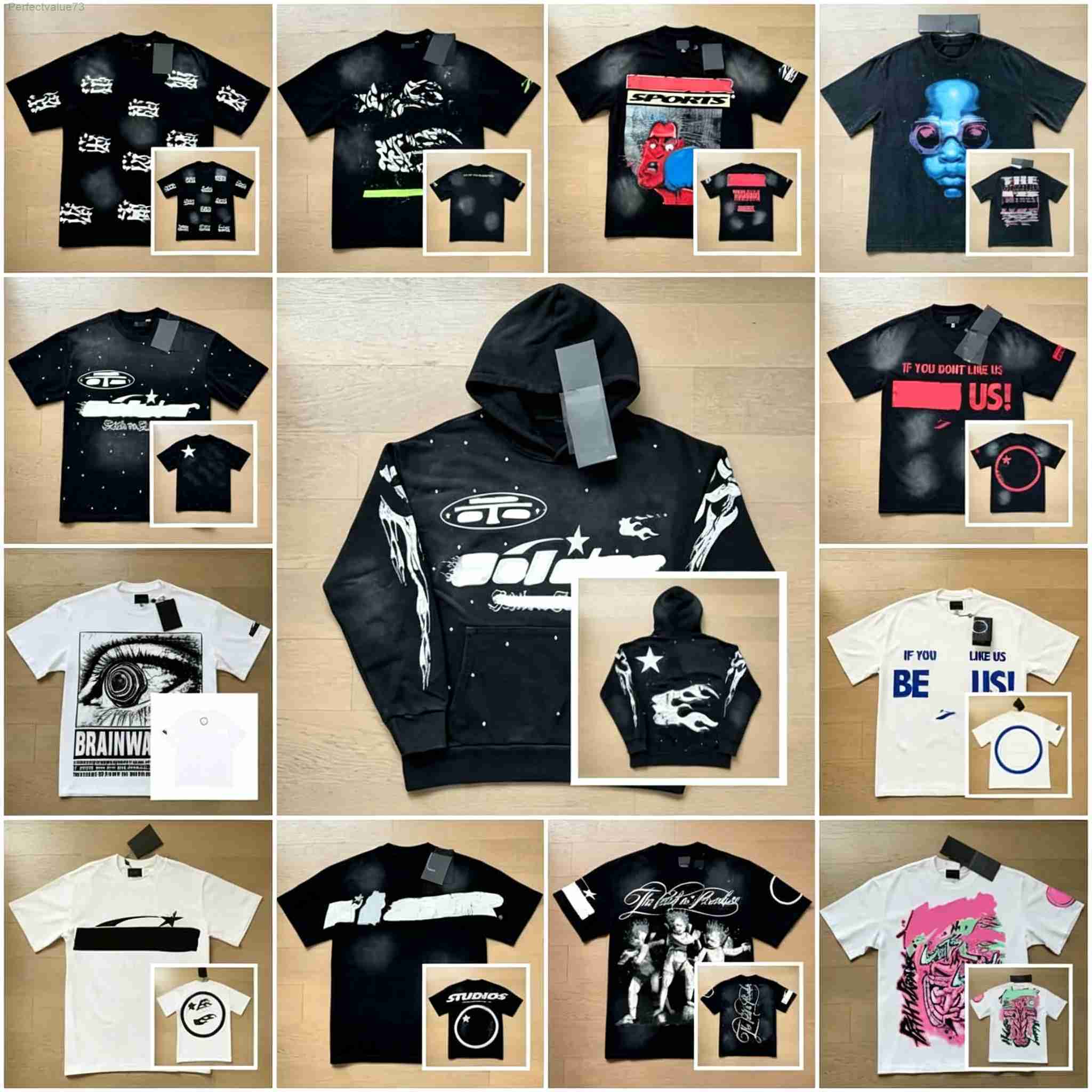 Designer t shirt men hoodie graphic tee womens hippie short sets Y2K vintage hoodies and pants streetwear washed classic mens clothes Luxury Sweatpa