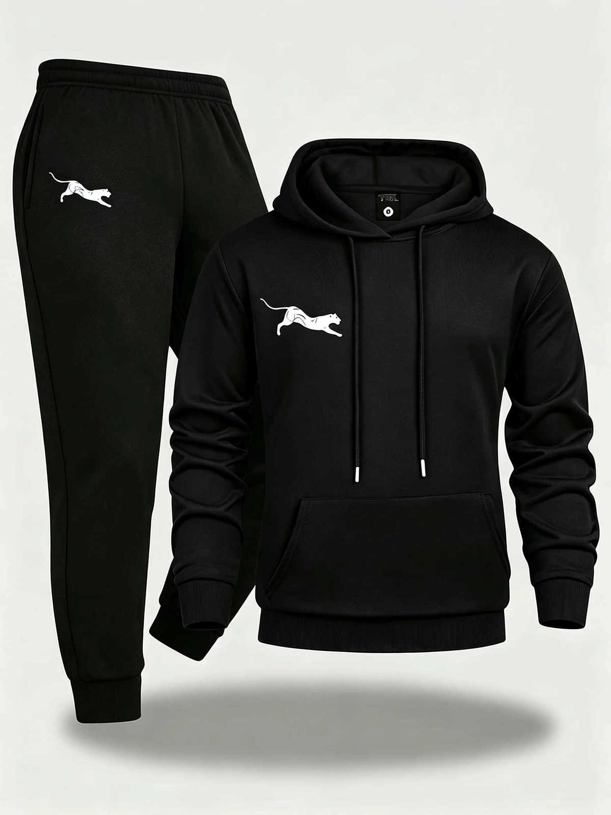 Sweatshirt 2026Hot Selling Men's Hooded Pants Set Casual Tracksuit Streetwear Sportswear Fitness Jogger Outfit Two Piece Set D260915