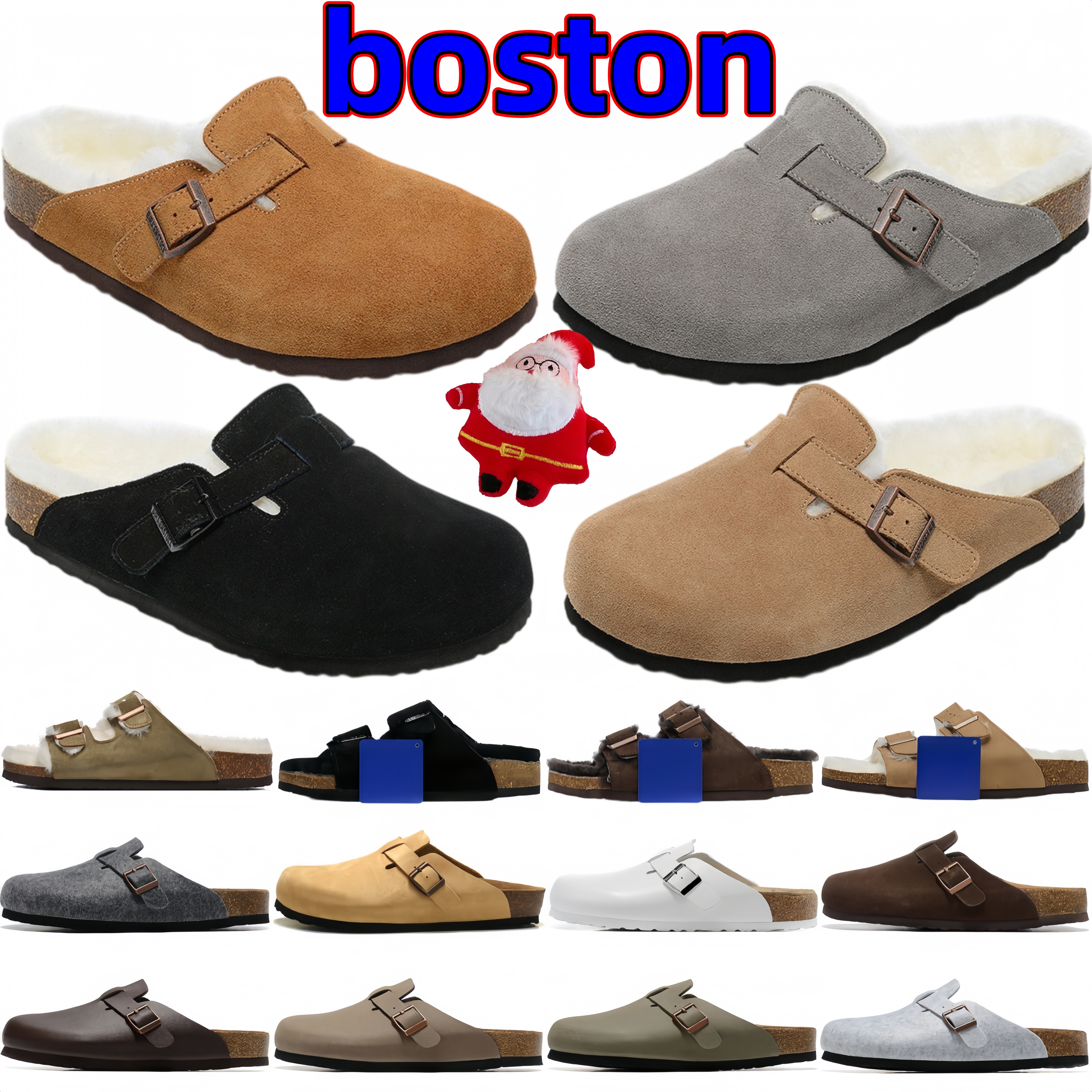 Halloween Boston Sac Tête Pantoufles Diapositives Hommes Femmes Marque Designer Chaussures Casual Rétro Marron Marron Noir Rose Gris Marron Maiso