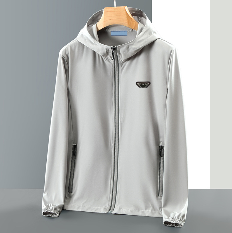 2026 Mens Autumn Luxury Designer Fashion Coat High Quality Brand Logo Slim Stylist Men Women Windbreaker Outerwear Zipper Hoodies Jackets Coats Asia