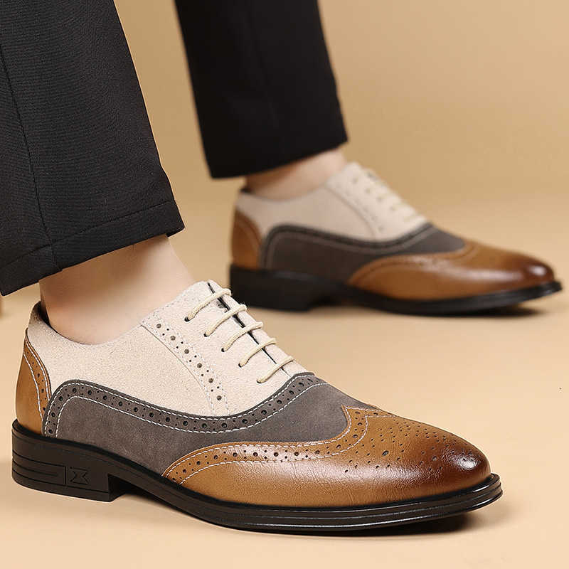 Pointed Toe Moccasin Soft Male Casual Shoe Cowhide Elegant Low Price Pu Men's Leather Shoes Classic 2026 Trend H260915