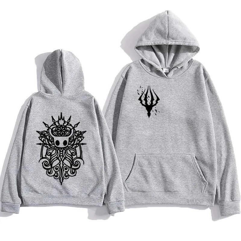 Hoodie 2026 Knight Game Hollow Men Women Front Back Print Pullover Hooded Sweatshirt Harajuku Streetwear Casual Loose Hoodies D260915
