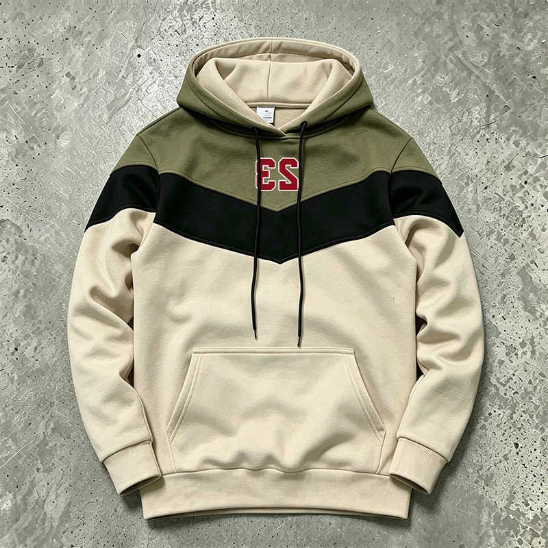 Home Urban Hoodie Fashion Street Outdoor Pullover Men's Hooded Sweatshirt Fall Winter Daily Casual Sports Hooded Longsleeve Coat D260915