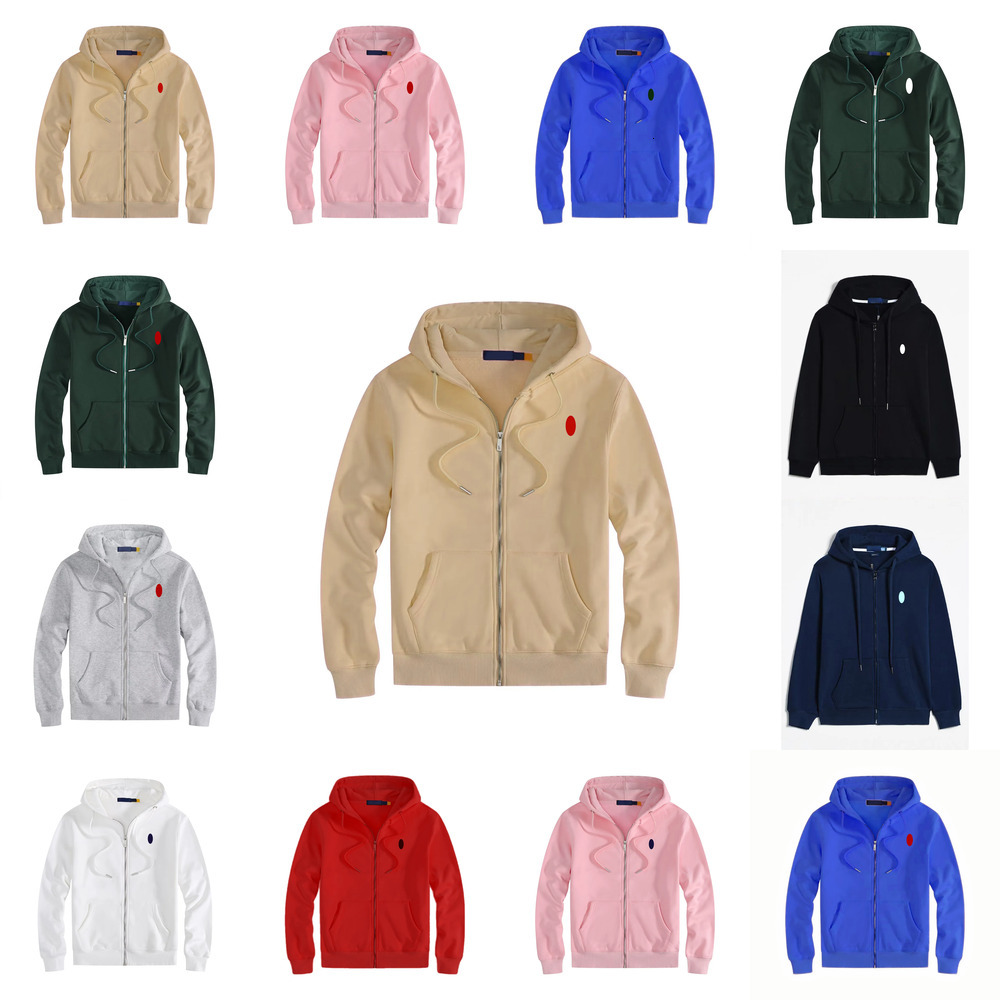 polo Pony Ralfs Lure embroidery designer jackets Men Polo loose collar Vintage casual veteran jacket Outerwear Coats Plaid interior Lapel top 93 a3