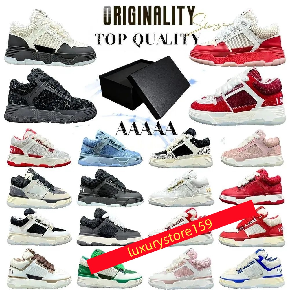 AAAAA am top-quality ma-1 designer skeltop2 best-selling couple's bone shoes men women am brand shoes leather mesh daily outfit various color s