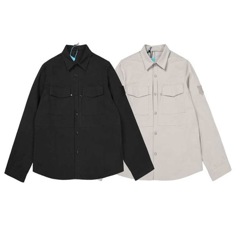 New Men Ghost Jacket for Spring and Autumn utility outdoor coat jacket casual over shirts black beige size M-XXL high quality