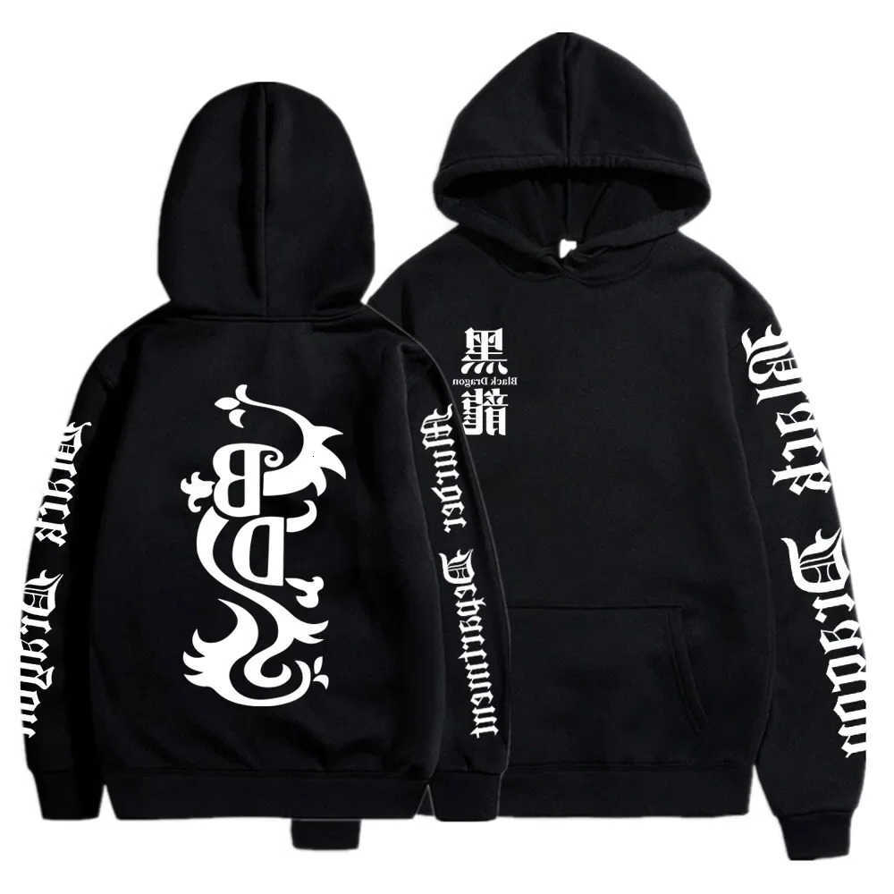 Revengers Tokyo Men Anime Women Hoodies Black Dragon Graphic Printed Hooded Plus Size Sweatshirt Harajuku Pullover Clothing D260915