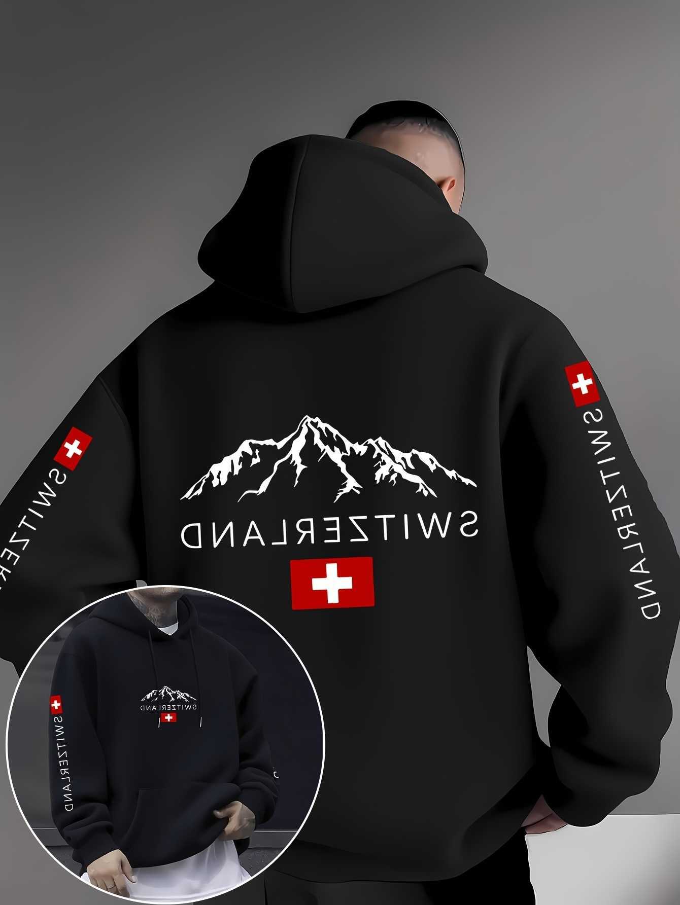 Men Cool American Women Best-selling Hooded Sweatshirt Autumn Winter Daily Outdoor Vacation Fitness Casual Loose Warm Sportswear D260915