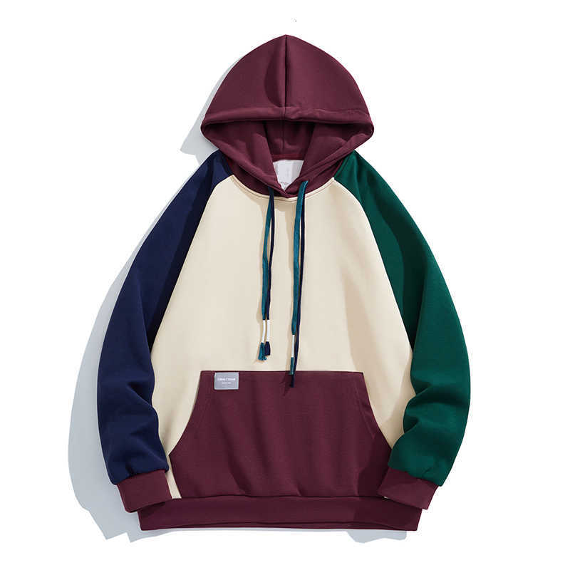 Sweatshirt 2026 Hoodie Spring Men's Men Hooded Patchwork Daily Pullover Sports Streetwear Designer Autumn Clothing Hoodies D260915