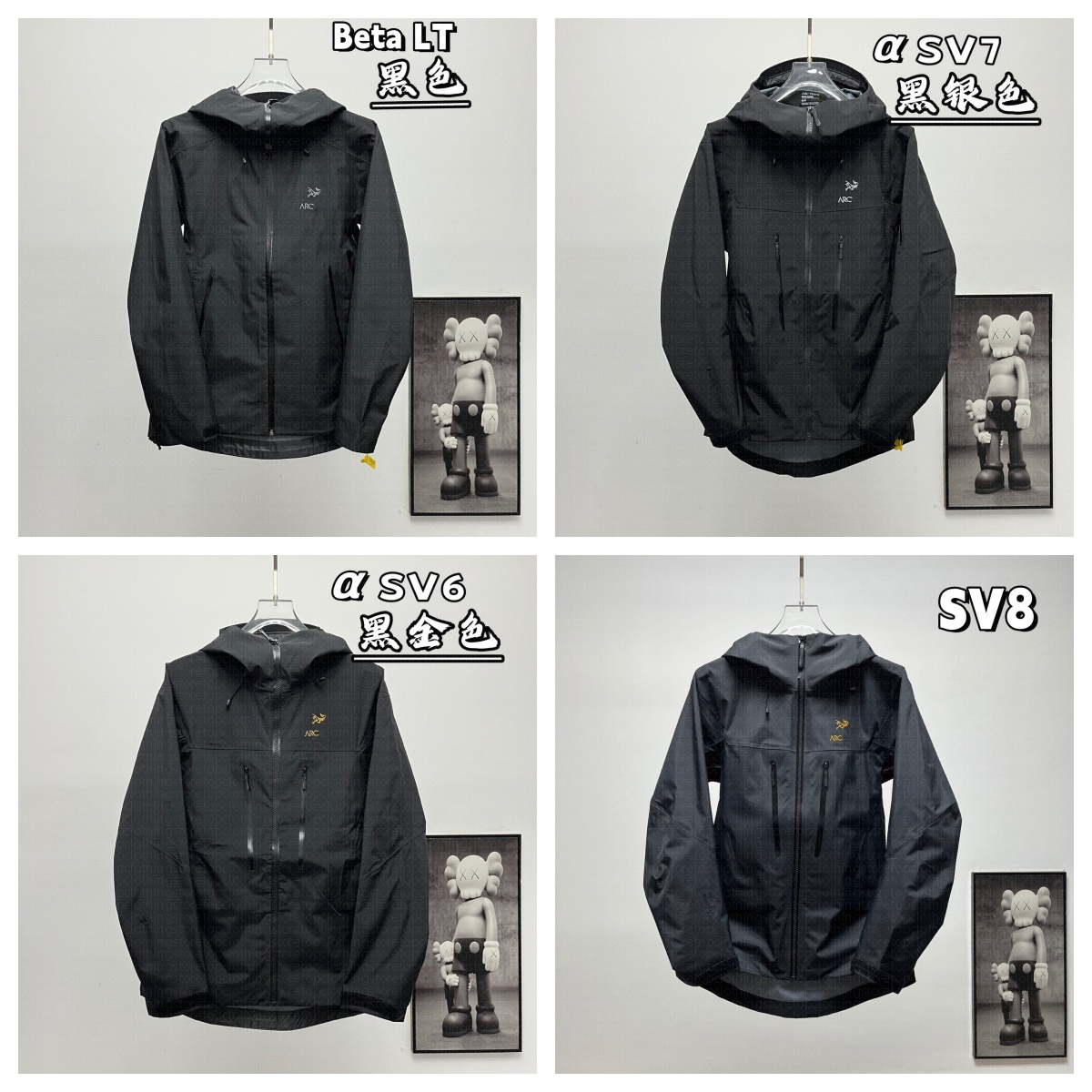 10A New Men Jacket Outdoor zipper jackets Alpha SV Beta LT AR Hard Shell Series waterproof mountain skiing Windproof designer Women jackets Arcteryx