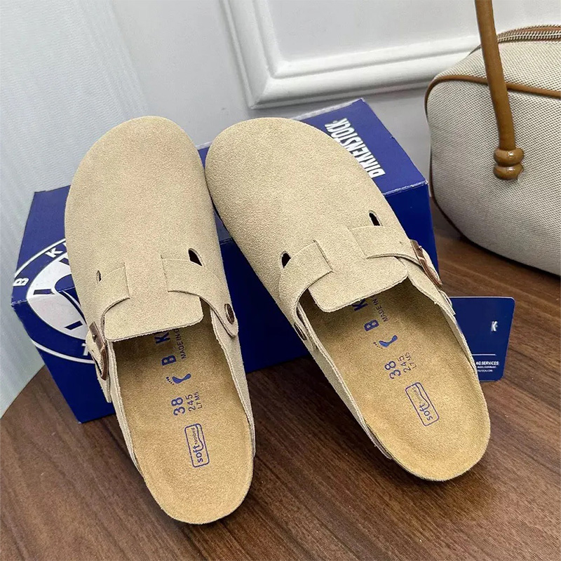 Designer Slides shoes Women birken Clog Sandals Slippers Men Slides Shoes Genuine Leather Clogs Sandale men women sliders trainers flip flops sandal