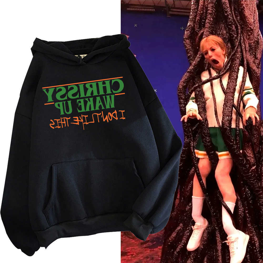 Don Chrissy Wake Up I T Like This Hoodie Hellcheer Cosplay Long sleeve Sweatshirts Tops D260915