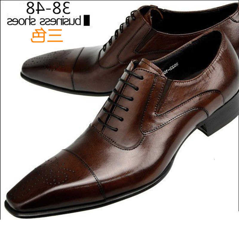 Fashion Men's Business Men's Shoes Men's Wedding Dress Formal Wear Shoes Leather Men's Office Sapato Social Male Party H260915