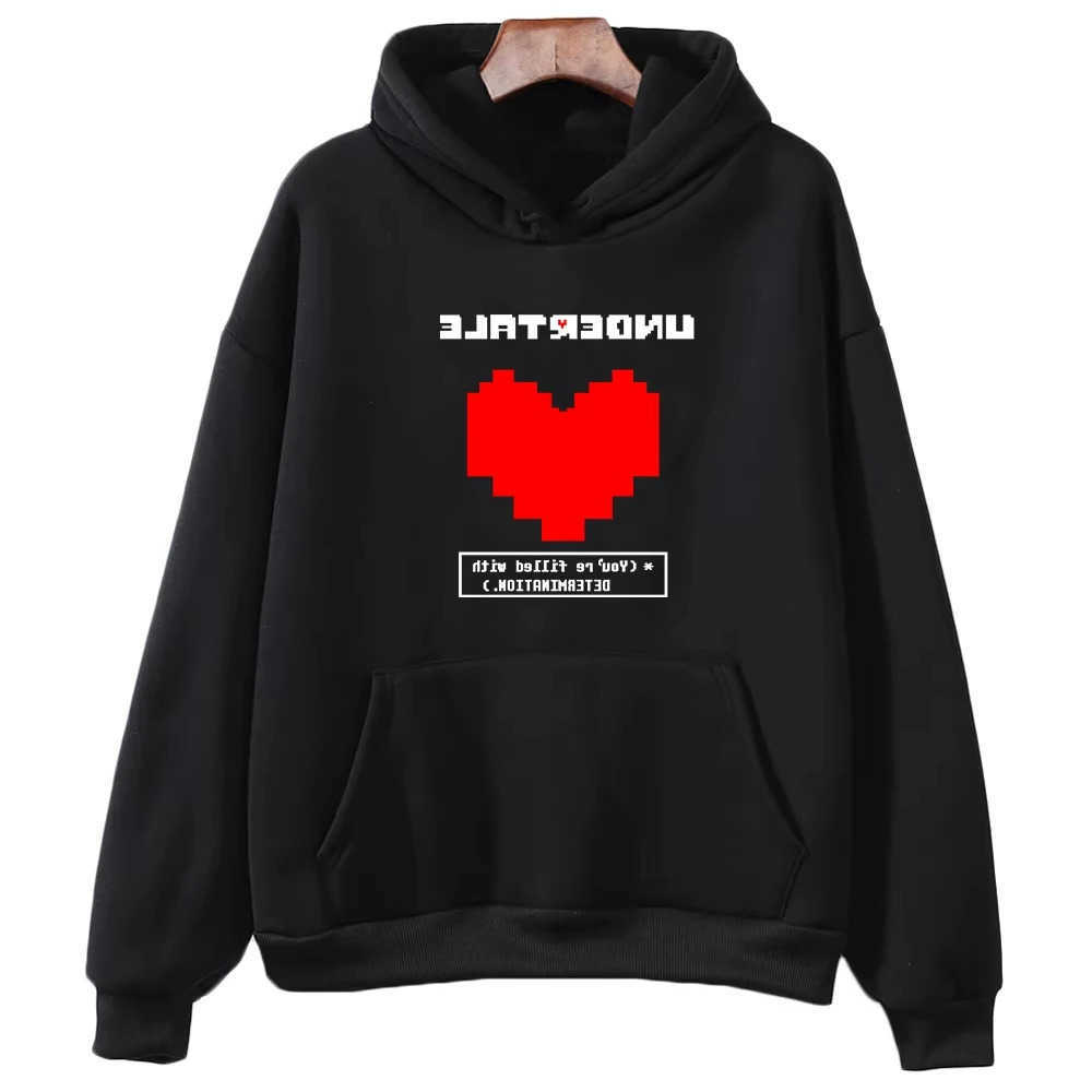 full 26Undertale game_ You are of determination. Printed hoodies for men and women casual sportswear autumn and winter hoodies D260915