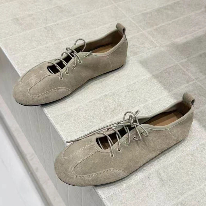 loafer shoe Designer Luxury flat ballet sneaker suede leather lace low profile mary jane slip ons green casual comfort soft toe footwear genuine rea