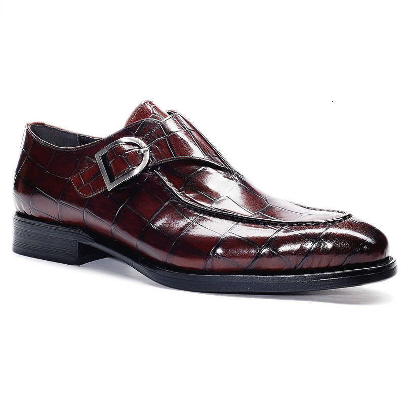 Shoes ClassicPattern Business Men Flat Designer Formal Dress Leather Shoes Men's Loafers Valentine Gifts Shoes H260915