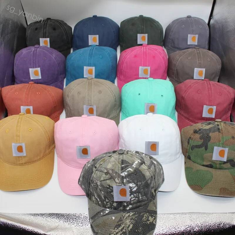 casquette ajustée chapeaux casquettes de chapeau de tête de concepteur laver pour faire vieille marque de marée outillage neutre baseball capote