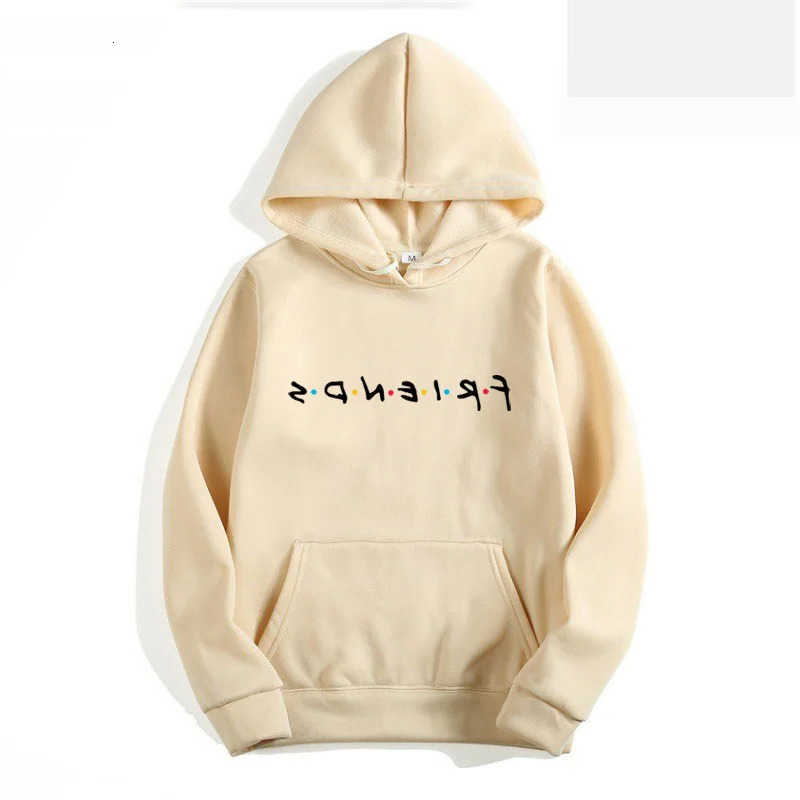 and Autumn 2024 winter New fashion friends hoodie sweatshirt white friend shirt and hat hooded sweatshirt for men and women D260915