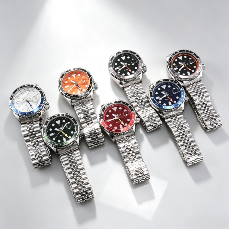 NEW classic Men Womens mens SEIKOity Automatic movement wristwatches High quality luxury stainless steel wristwatch PRESAGEity 4 pins watch #131