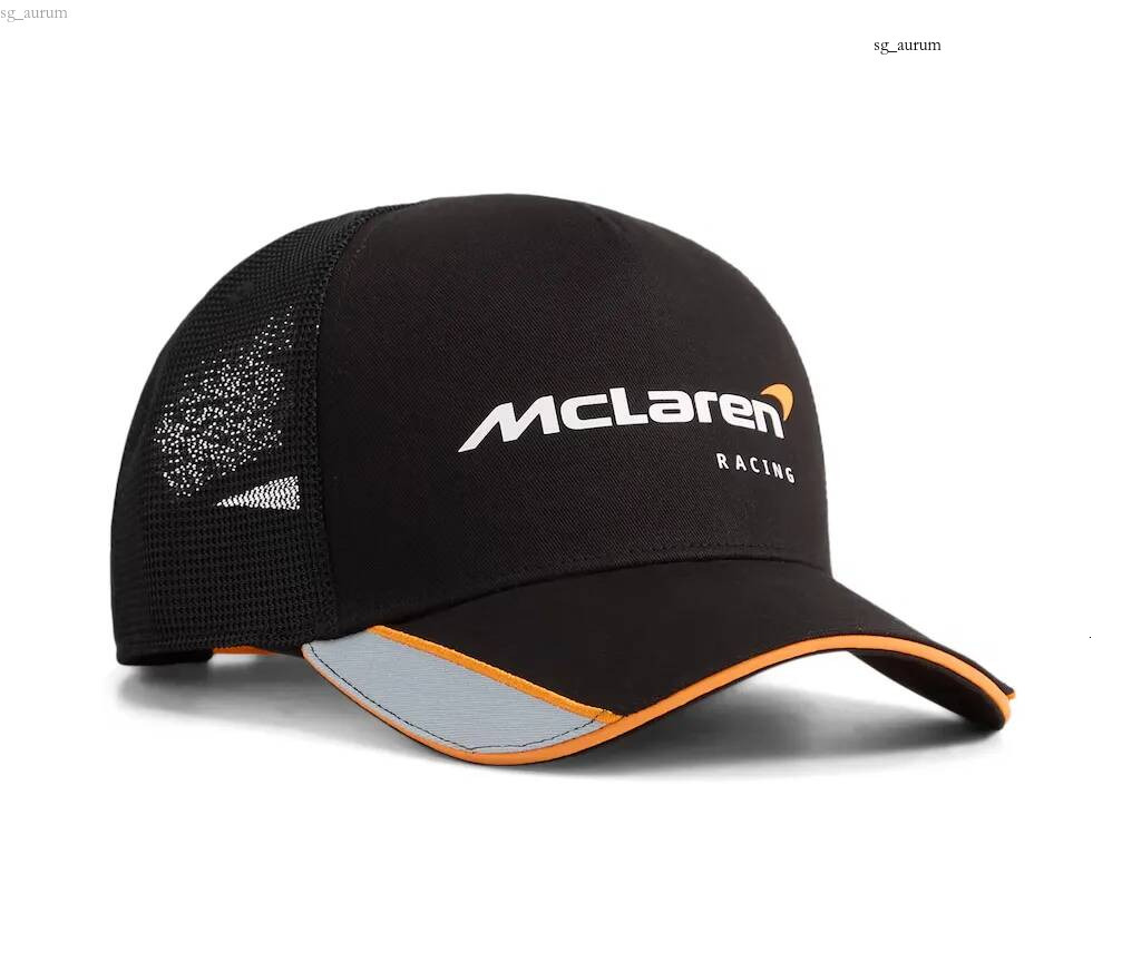 2026 Gorra de beisbol del equipo McLaren f1 Oscar Piastri Papaya Casquette de pilote unisexe Mode Loisirs Sports Voyage Baseball CS Chapeau pour