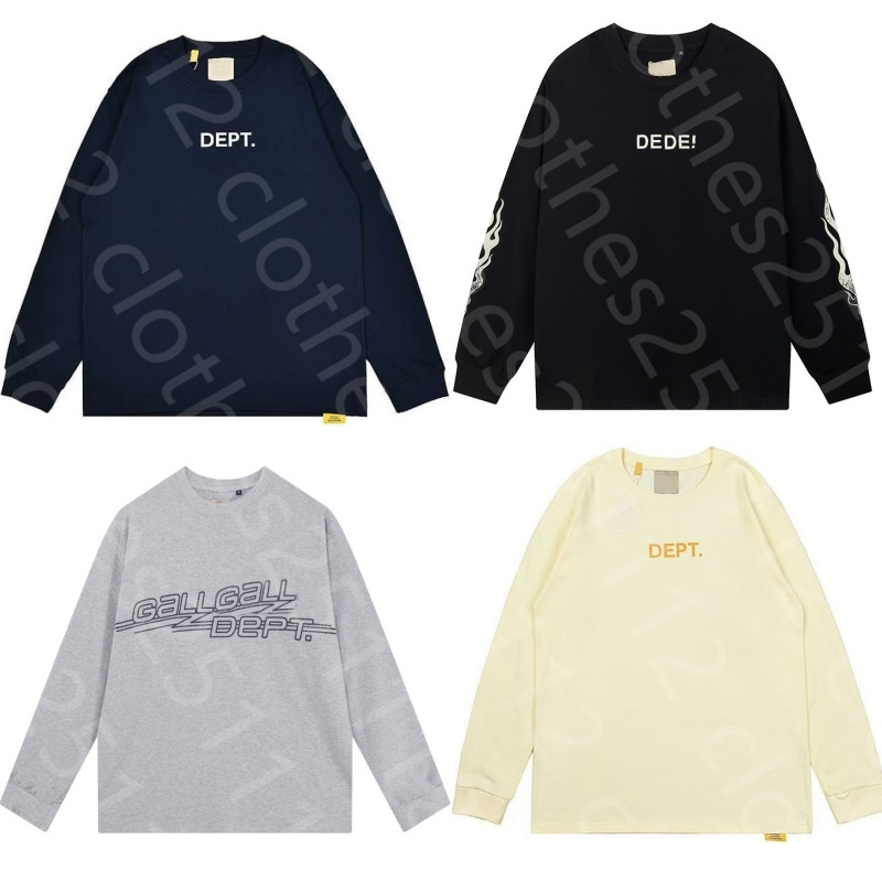 chemise à manches longues hommes chemise à manches longues designer pour hommes t-shirt de luxe broder sweat-shirt décontracté streetwear t-shirt