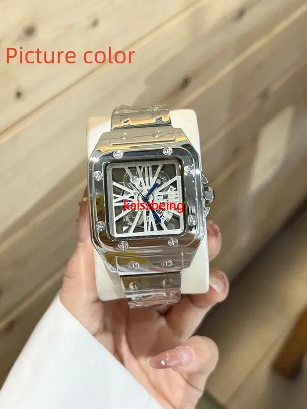 Car Wrist Watches for Men 2027 New Mens Watches Three needles Quartz Watch High Quality Top Luxury Brand designer Clock Steel Belt Fashion Elegance