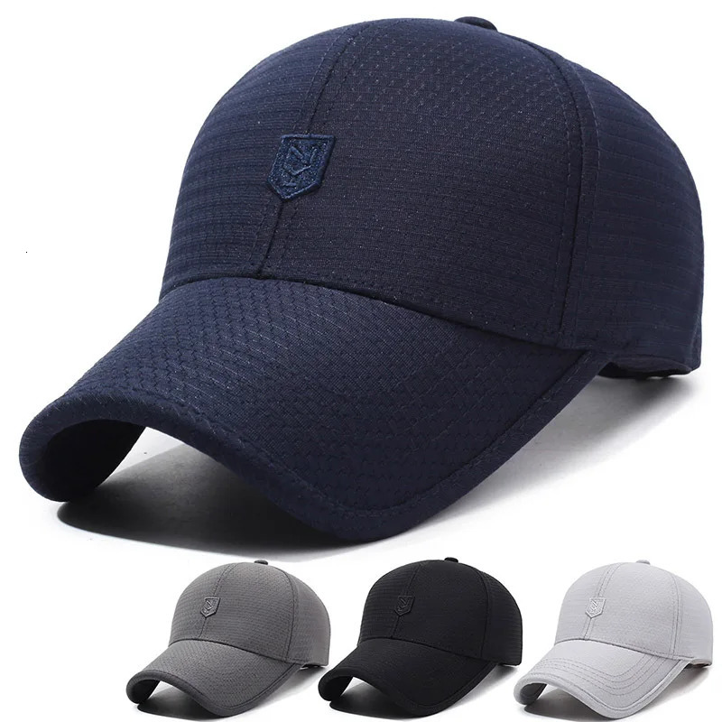 Spring Summer Mesh Baseball Cap Outdoor Sports Cap Breathable Sunshade Sunscreen Cap Simple Casual Men Women Hat 260914