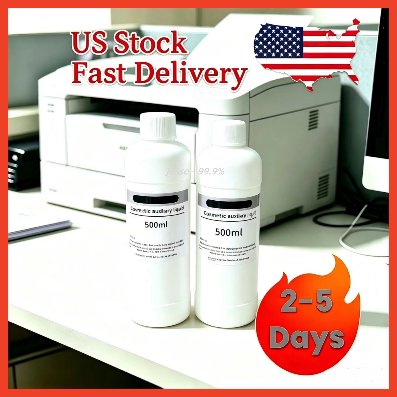 Jesse Technology (1000ML) printer print head nozzle cleaning consumables, shipped from a local warehouse in the United States. Fast shipping, free d