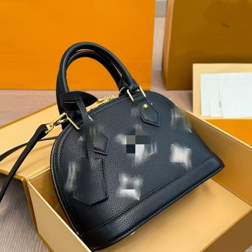 New Arrival Crossbody bag designer Donkey Monogram Shell Bag Women's Shoulder Embossed Genuine Leather Handbag Factory Wholesale