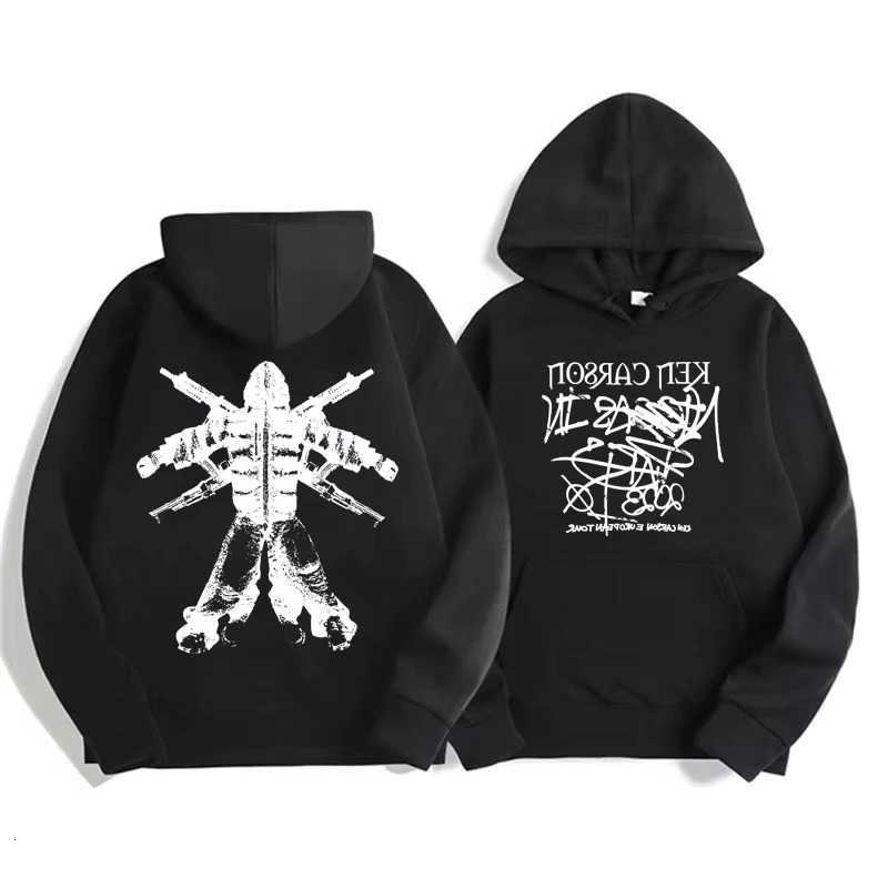 Tour Rapper European Ken Hoodies Men's Women Hip Hop Vintage Trend Sweatshirts Casual Long sleeve Hooded Streetwear D260915