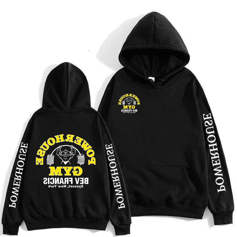 Gym Hoodie Harajuku Funny Men's Oversized Long sleeve Sweatshirt Geek Fitness Hoody Tracksuit Gothic Streetwear Tops D260915