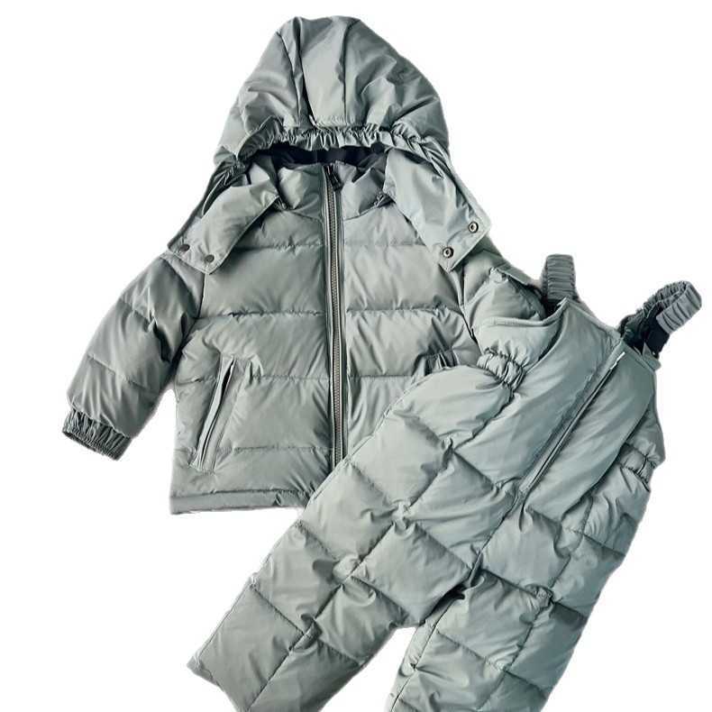 New winter children's down jacket large size one-piece thickened with white duck down unisex children's down jacket L26914