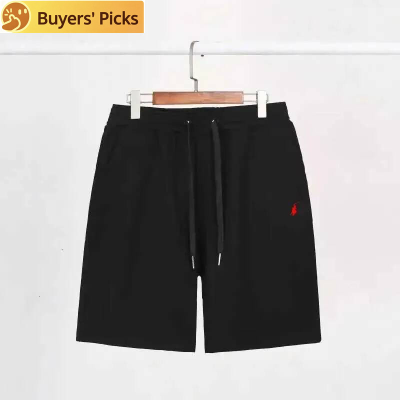 2026 Summer New Fashion Mens Shorts Solid Color Sport Pants Casual Resort Loose Fit AAA