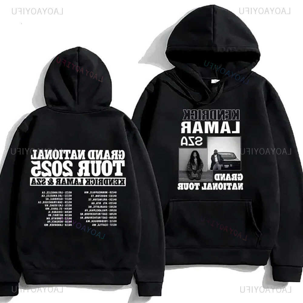 Grand Lamar SZA Tour 2025 Hoodie New in Hoodies Sweatshirts Fan Gifts Autumn Winter Long sleeve Pullover D260915