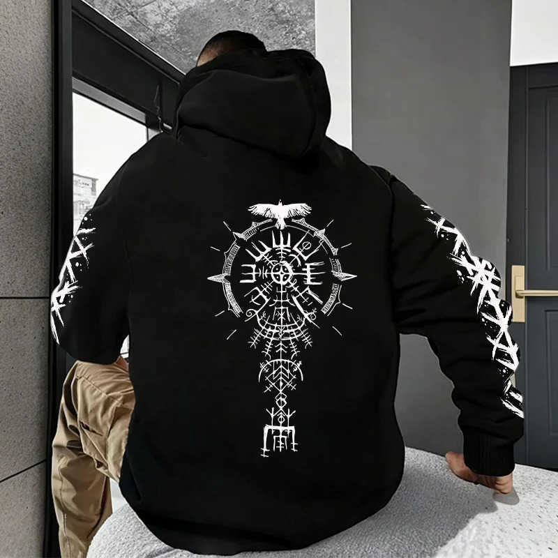 Casual Daily Hoodie Fashion Male Sporty Coats 2025 Autumn New Arrival Men's Sweatshirt D260915