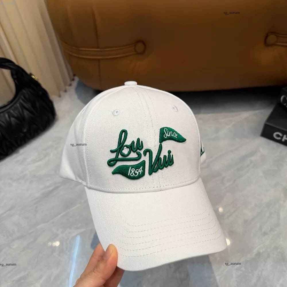 Designers de luxe Cap Golf Baseball pour hommes femmes Casquette brodé logo coton réglable chapeau de soleil décontracté mode streetwear