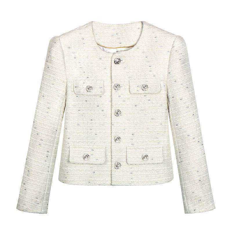 style new round neck noble light celebrity end temperament twd jacket S260915CS99