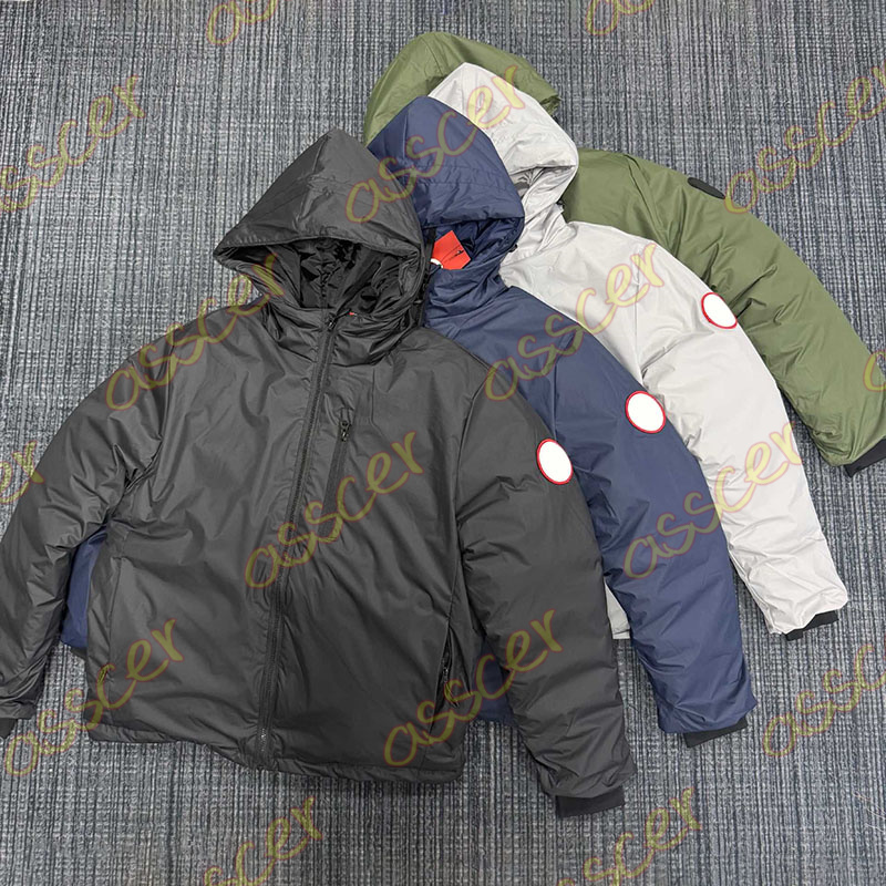 New Hooded Coat Fashion Puffer Jacket Lightweight Windproof Tear-resistant Cotton Jacket Adjustable Windproof Streetwear Coat