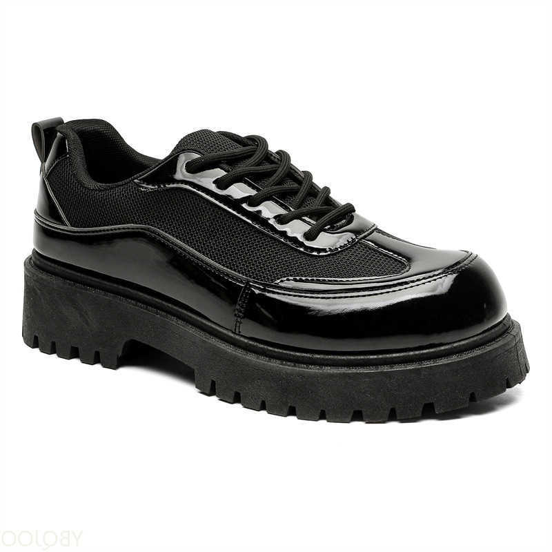 new men's Fashionable spring versatile autumn casual comfortable low top men's shoes thick sole elegant simple formal shoes H260915