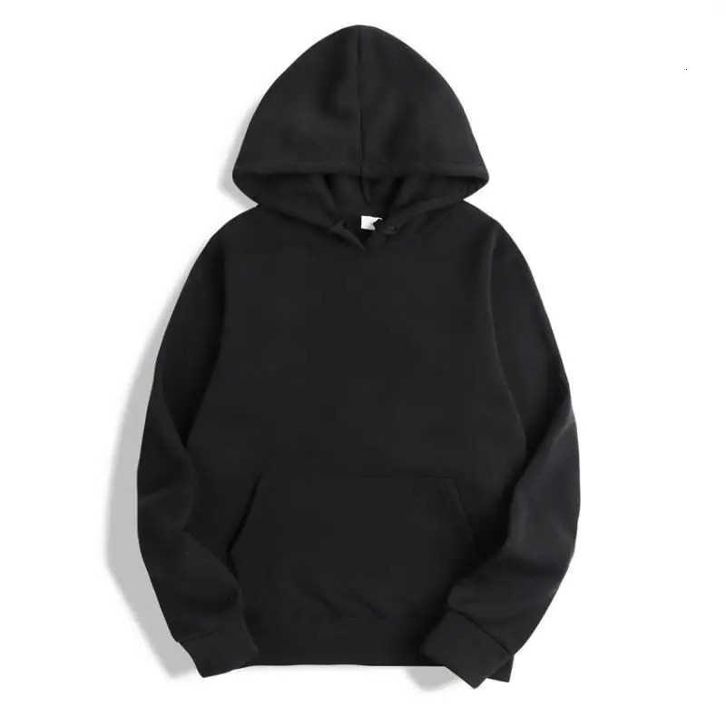 Fashion Men's Hoodies Spring 2025 Autumn Casual Hoodies Sweatshirts Men's Top Solid Color Hoodies Sweatshirt Male 15 Colors D260915