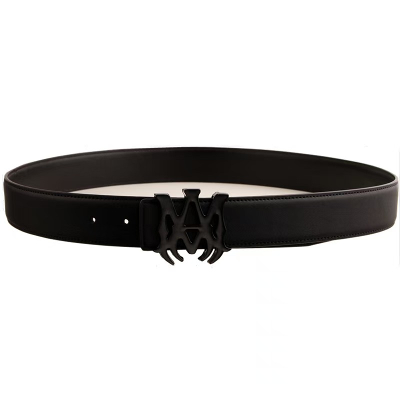 Amris Belt Men's belts Mens belt luxury Designer Leather Belts for Men and Women Luxury Solid Color High Quality Belt with am belt cae