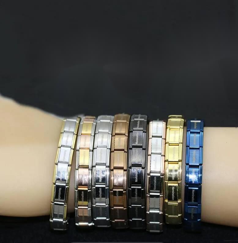 yahan nomination jewelry popular style stainless steel bracelet letter and stretch fashion bangle for everybody use jewelry ff