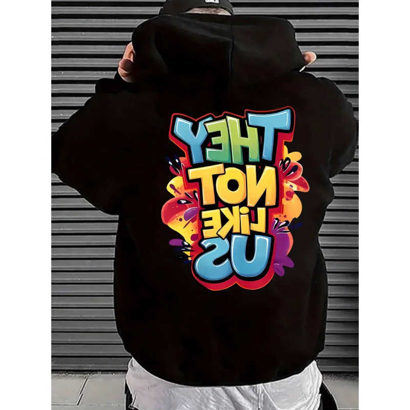 Hooded Men'S Personalized Casual Fashion Sweatshirt New Spring And Autumn Printed Hoodie Suitable For Outdoor Dates Shopping D260915