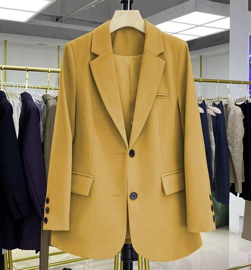 Adele375 Nouveau costume professionnel haut de gamme pour femme, élégant et stylé, jeune et beau.