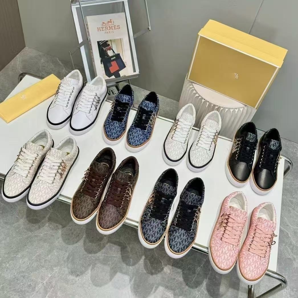 black Designer casual shoe low top loafers New Versatile trainer shoes womens Leather Velcro tennis Jacquard sneaker Suede platform Outdoor golf lux